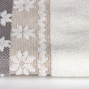 Dětský froté ručník BÉŽOVÁ LÉGA, bílý, 30x50cm