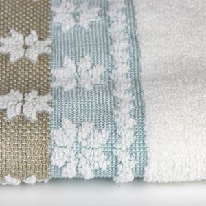 Dětský froté ručník MODRÁ LÉGA, bílý, 30x50cm