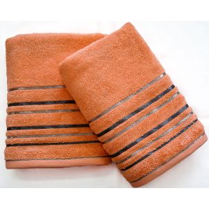 Froté ručník a osuška ZARA, lososová (více rozměrů)