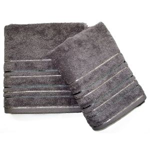 Froté ručník a osuška ZARA, tmavě šedá (více rozměrů)