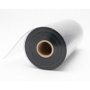 Průhledný ochranný ubrus na stůl z měkčeného PVC (tzv. měkké sklo) tl. 1,2mm, š.100cm, role 15m