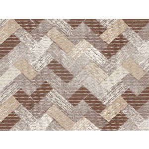 Pěnová předložka PVC AQUAMAT 1064-1, parkety hnědé, šíře 65cm (metráž)