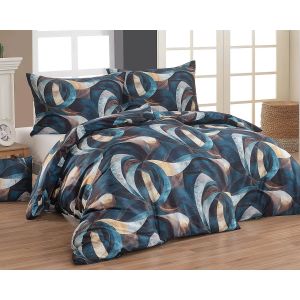 Povlečení Matějovský SOLVARE, abstraktní vzor, petrolejové (více rozměrů, materiálů)