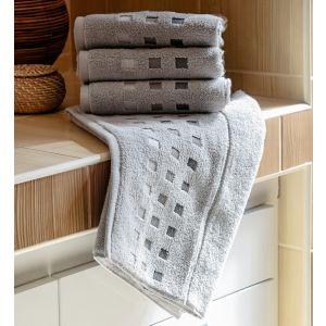 Mikrofroté ručník a osuška ZORA, šedá (více rozměrů)