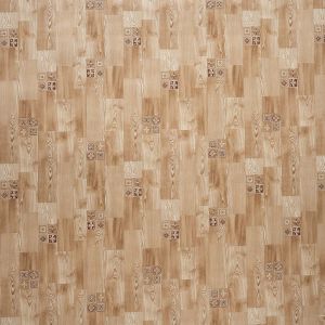 Ubrus PVC s textilním podkladem 1634-01, dřevo se znakem hnědé, š.140cm (metráž)