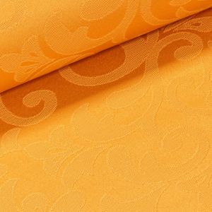 Ubrusovina / štola teflonová úprava, GASTRO HT H-342-3969, oranžový vzor. š.38cm (metráž)