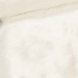 Umělá kožešina 8916 386-1 dlouhý chlup, smetanová, šíře 150cm (metráž)