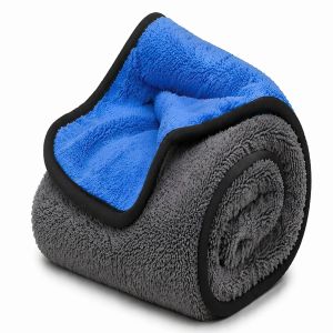 Ručník na sušení auta MAGIC MICROFIBER, mikrovlákno, šedomodrý, 60x90cm